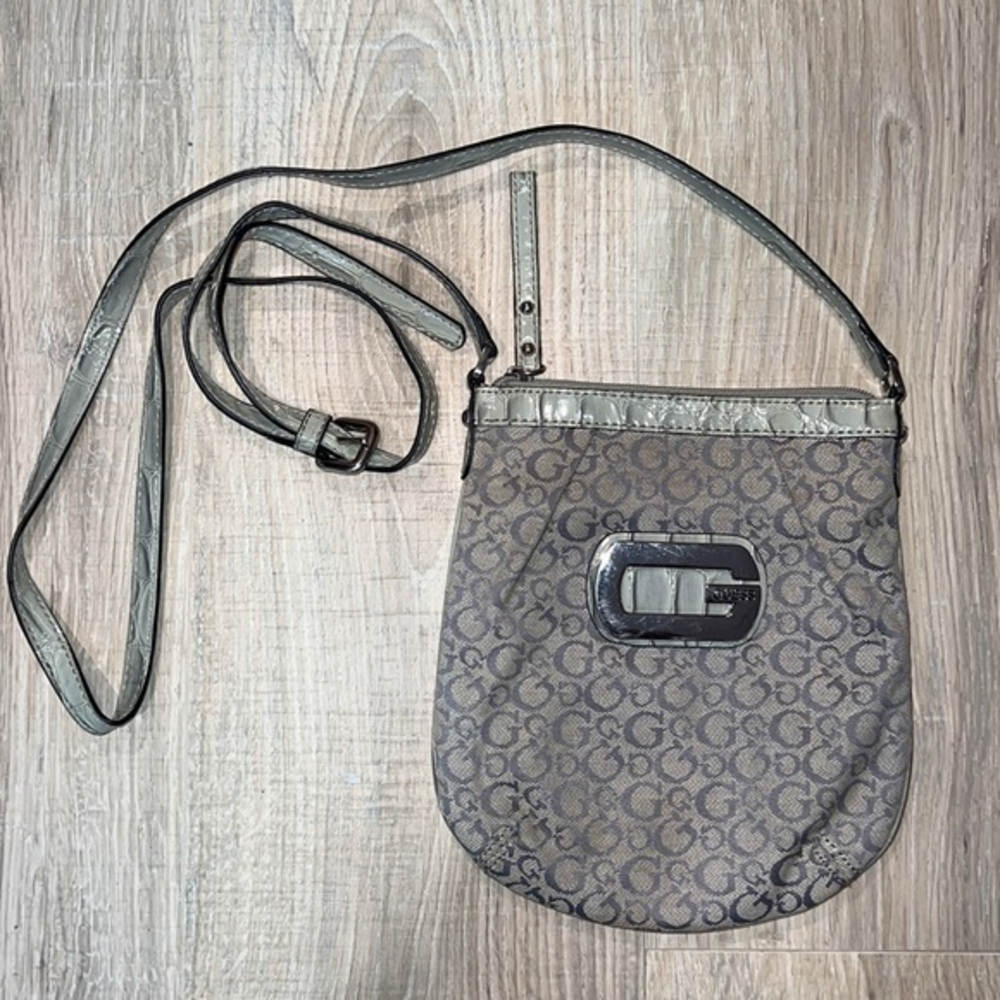 Guess grey crossbody‎ bag